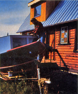 Building a 23-foot dory.
